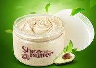 China O corpo Exfoliating natural do creme da manteiga de Shea esfrega para a pele sensível ilumina empresa