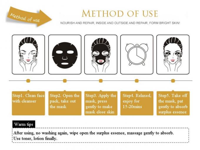 OEM de limpeza profundo/ODM dos ingredientes de bambu naturais pretos do carvão vegetal das máscaraes protetoras