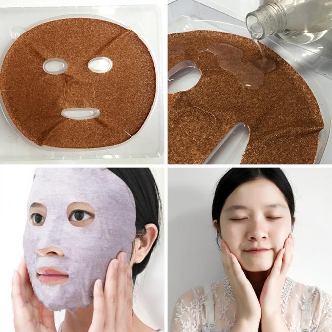 Alga fácil fazer máscaraes protetoras, máscara protetora natural do remédio da pele sensível