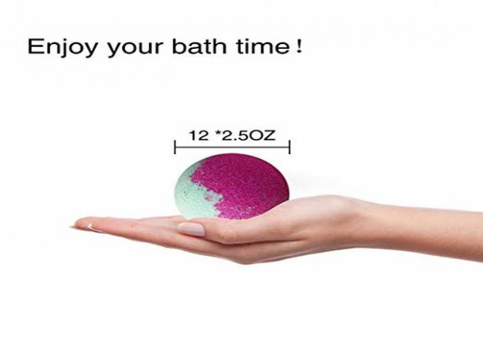 O multi presente colorido das bombas do banho ajustou 12 para mulheres e crianças/bloco luxúria da bomba do banho