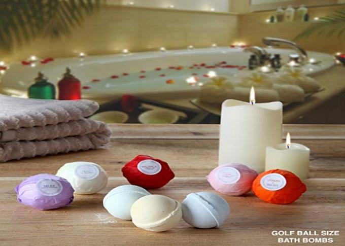 O banho luxúria orgânico dos termas efervesce bolas para mulheres, mamã, meninas e adolescentes