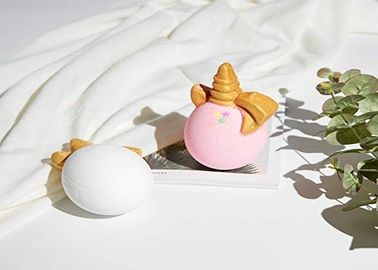O banho das crianças das meninas efervesce bolas com o brinquedo mole do unicórnio da surpresa para dentro para o ovo 8.2Oz enorme do presente de aniversário